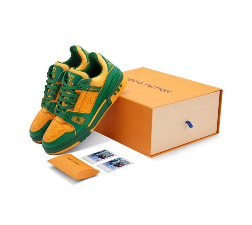 Virgil Abloh Signed and Designed Louis Vuitton âLV Trainerâ product detail